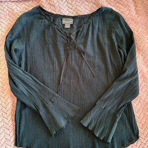 Notations Women's Washed Black Blouse